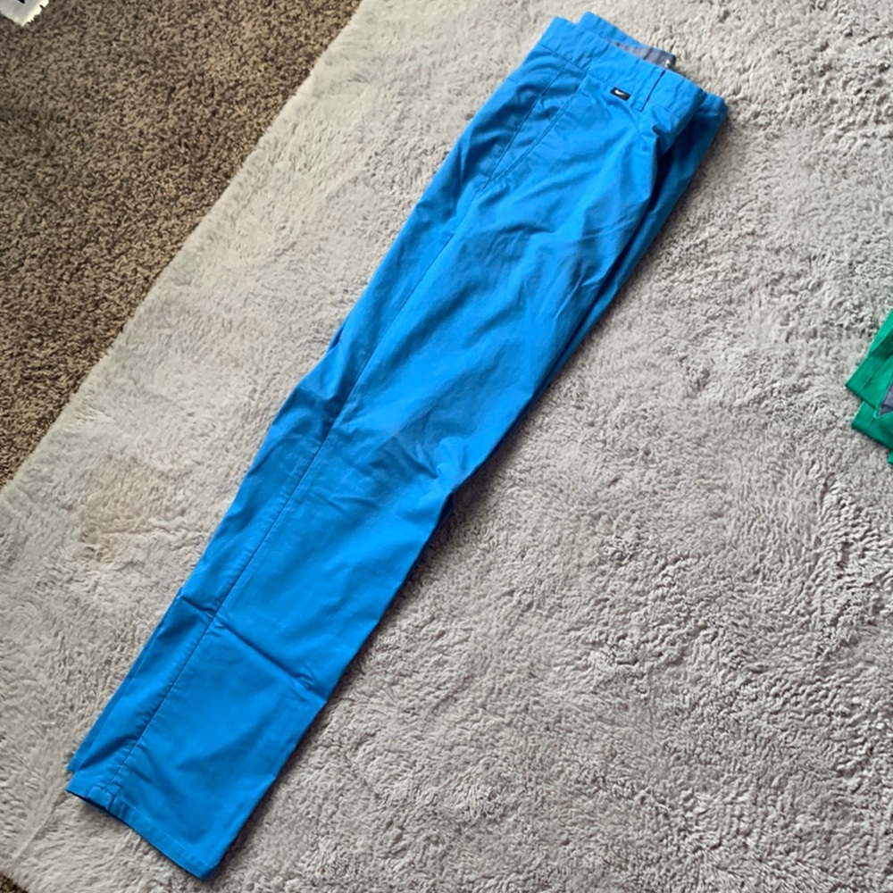 Light blue Nike golf pants